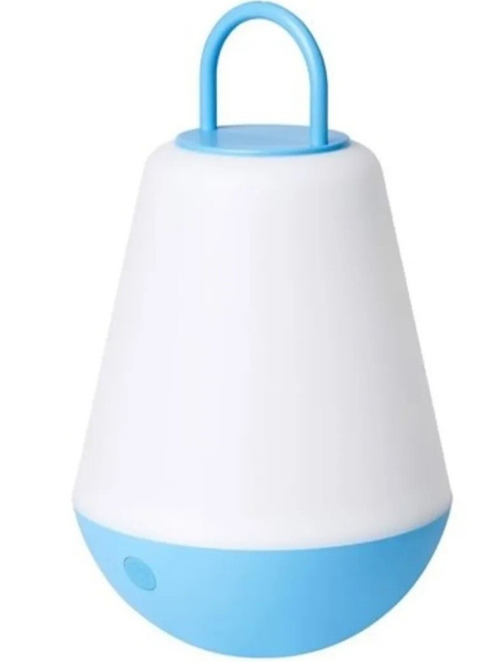 Blue Portable LED Lantern/ Table Lamp With On/Off Automatic Features